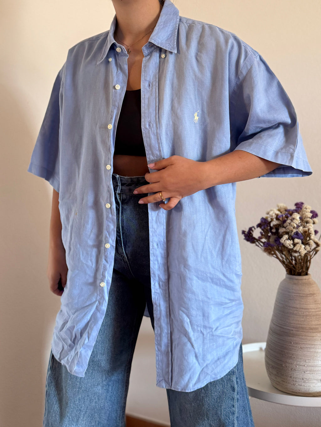 Camisa Ralph Lauren 100% Linho