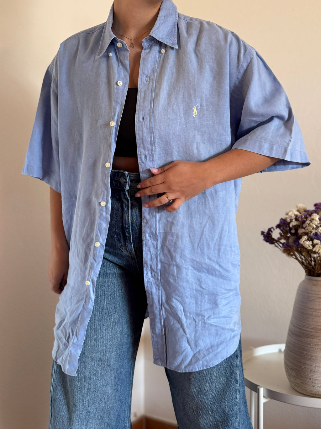 Camisa Ralph Lauren 100% Linho