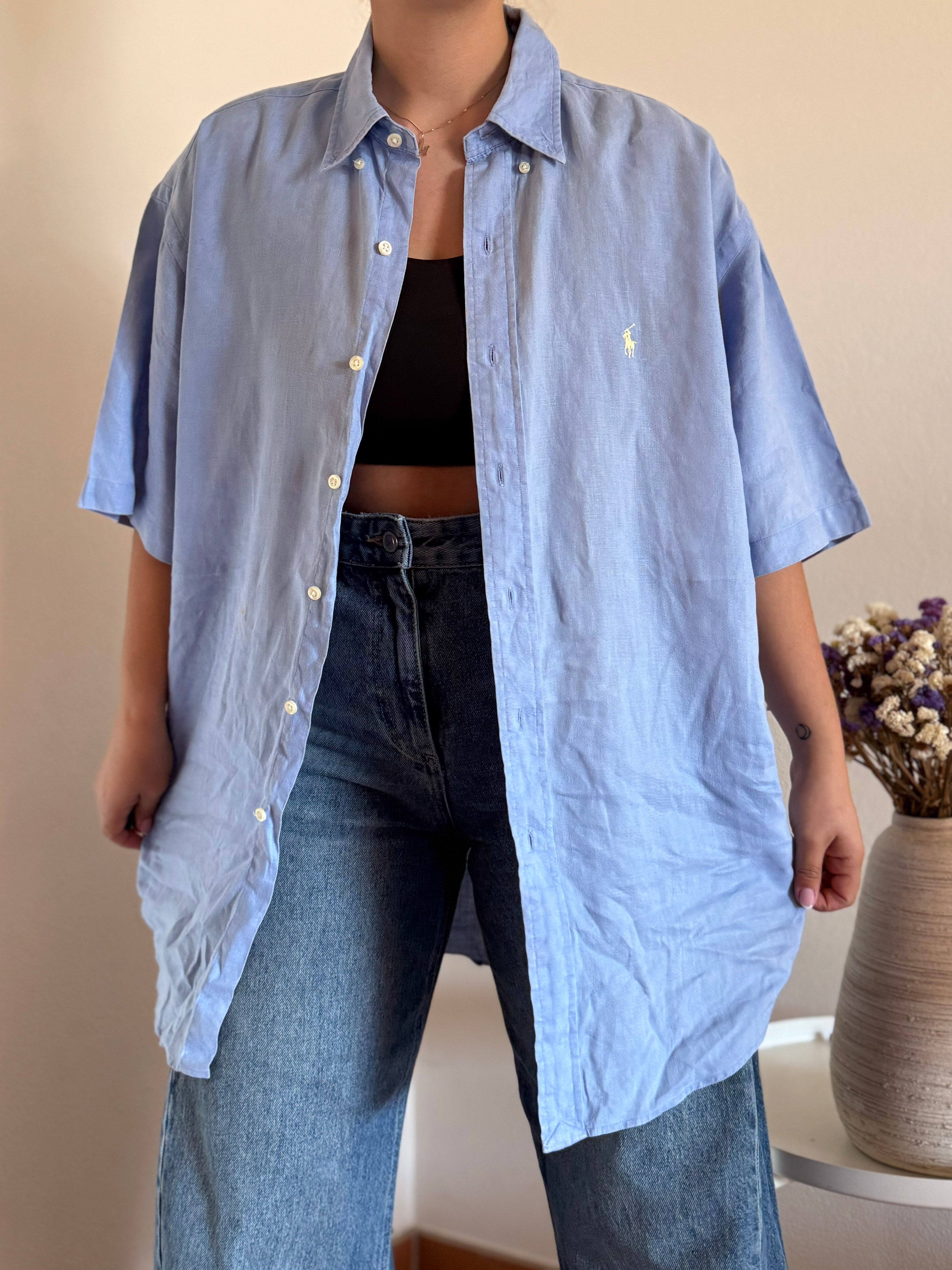 Camisa Ralph Lauren 100% Linho