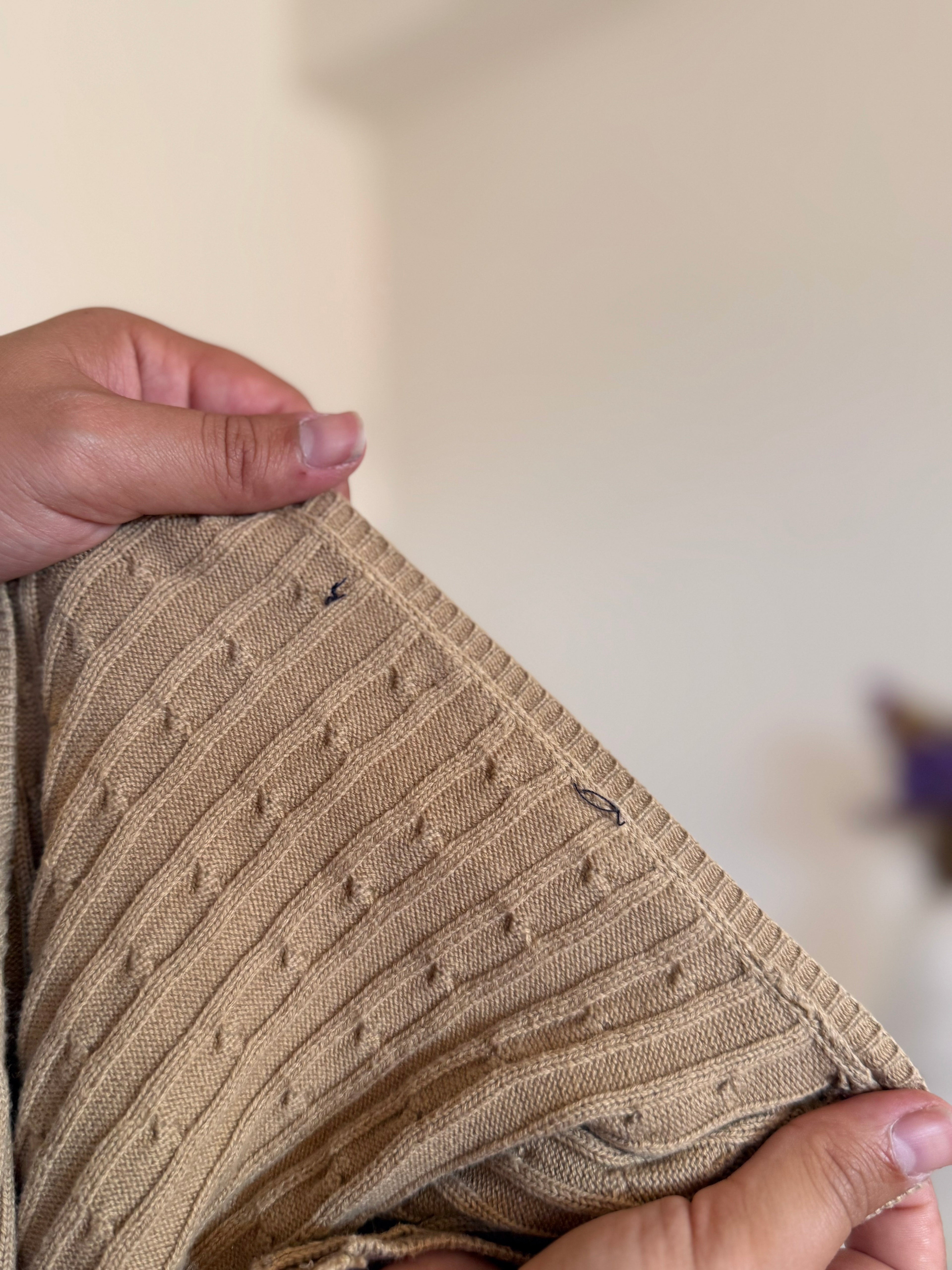 Ralph Lauren Round Neck Cable Knit Cardigan