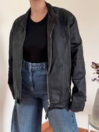 Vintage Bomber Leather Jacket