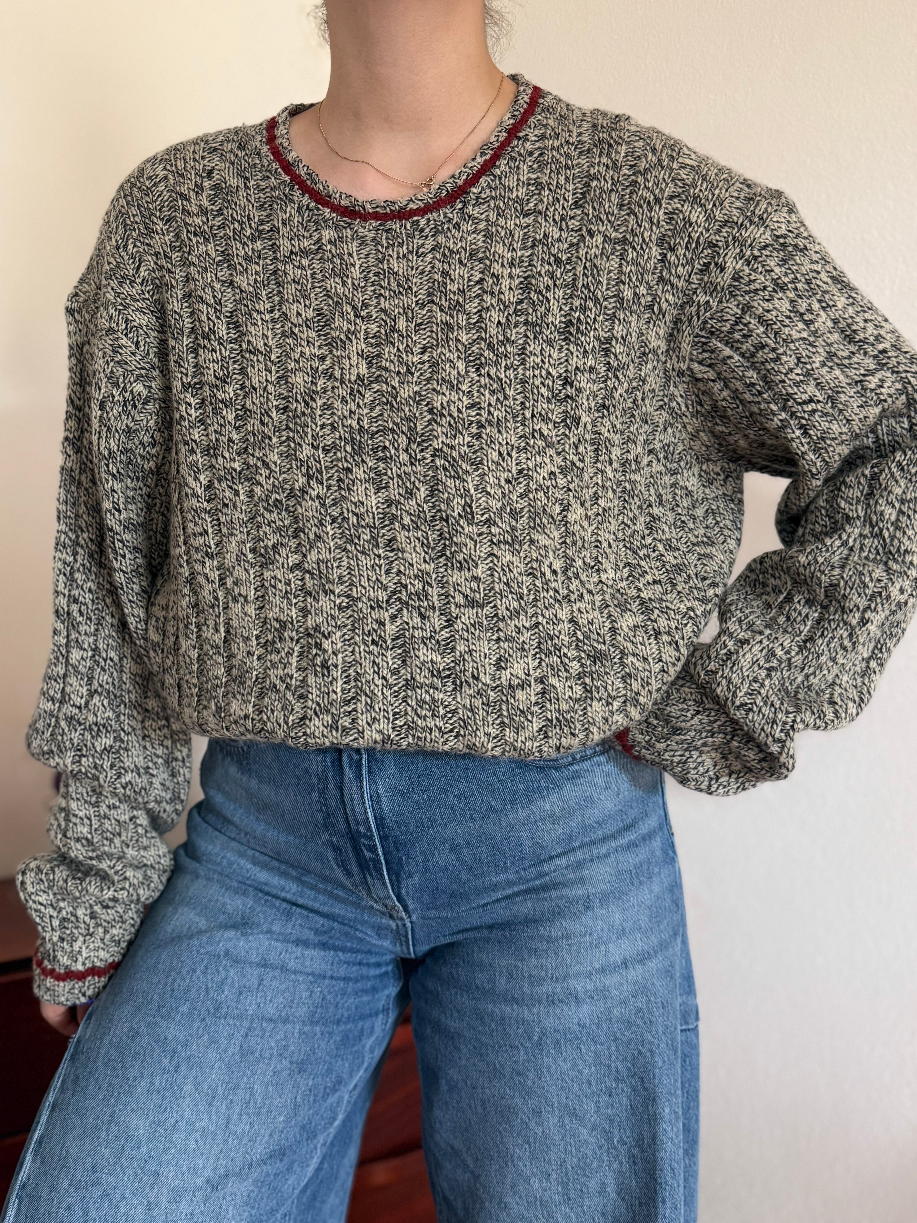 Ralph Lauren Knit Sweater 82% Wool