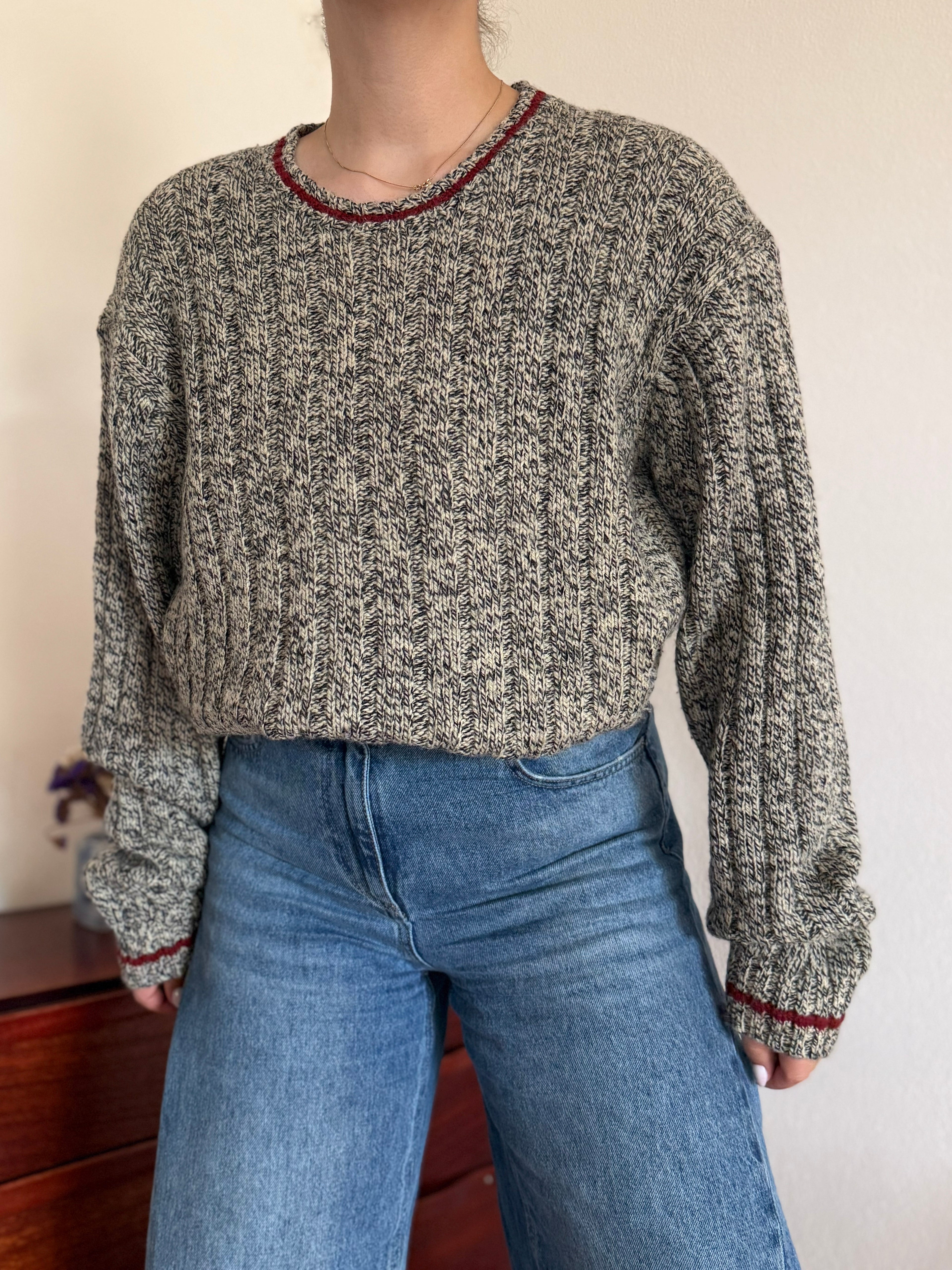 Ralph Lauren Knit Sweater 82% Wool