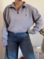 Ralph Lauren Cable Knit 1/4 Zip Sweater