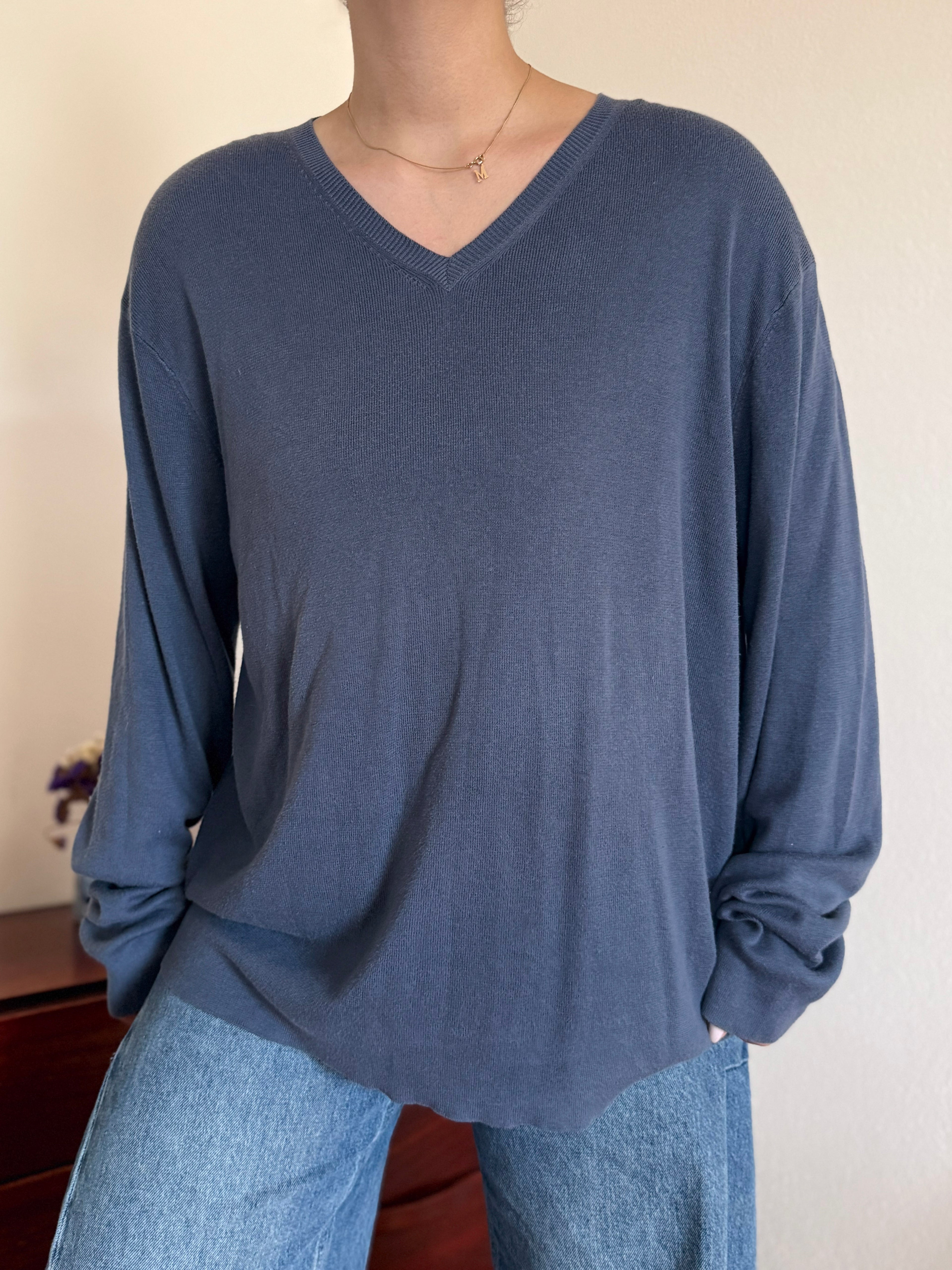 Polo Ralph Lauren V-Neck Sweater 100% Cotton