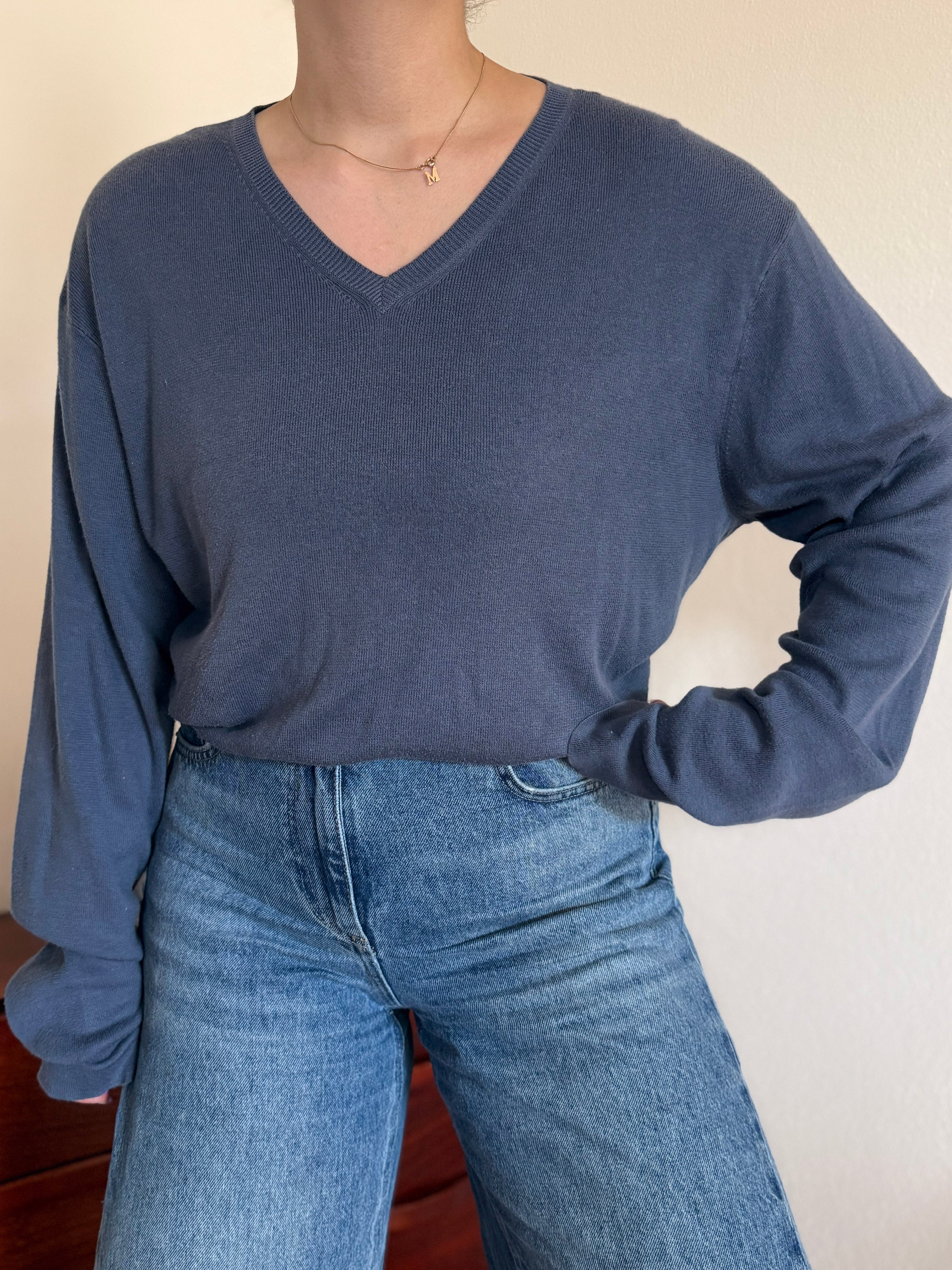 Polo Ralph Lauren V-Neck Sweater 100% Cotton