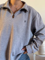 Ralph Lauren Cable Knit 1/4 Zip Sweater