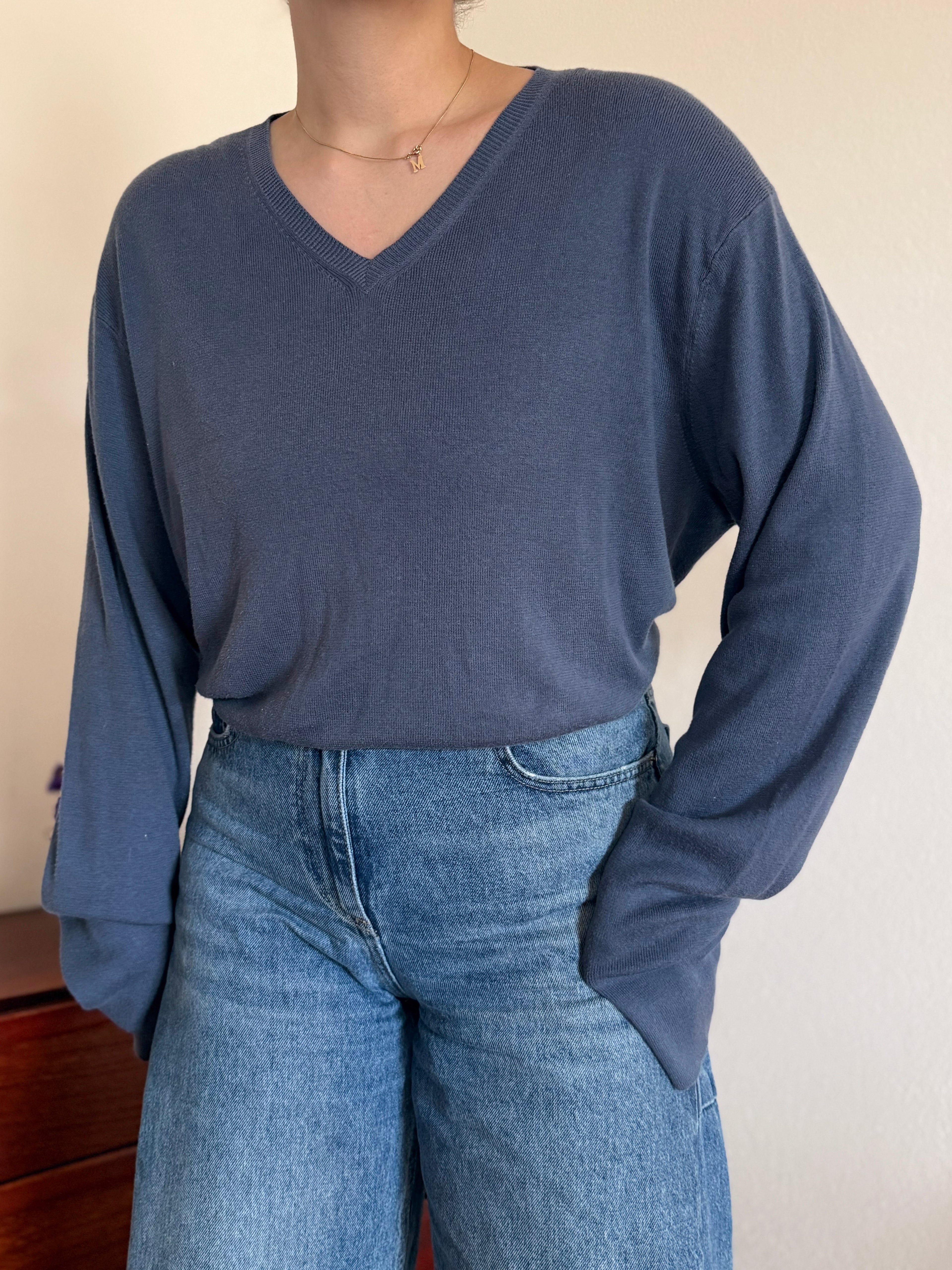 Polo Ralph Lauren V-Neck Sweater 100% Cotton