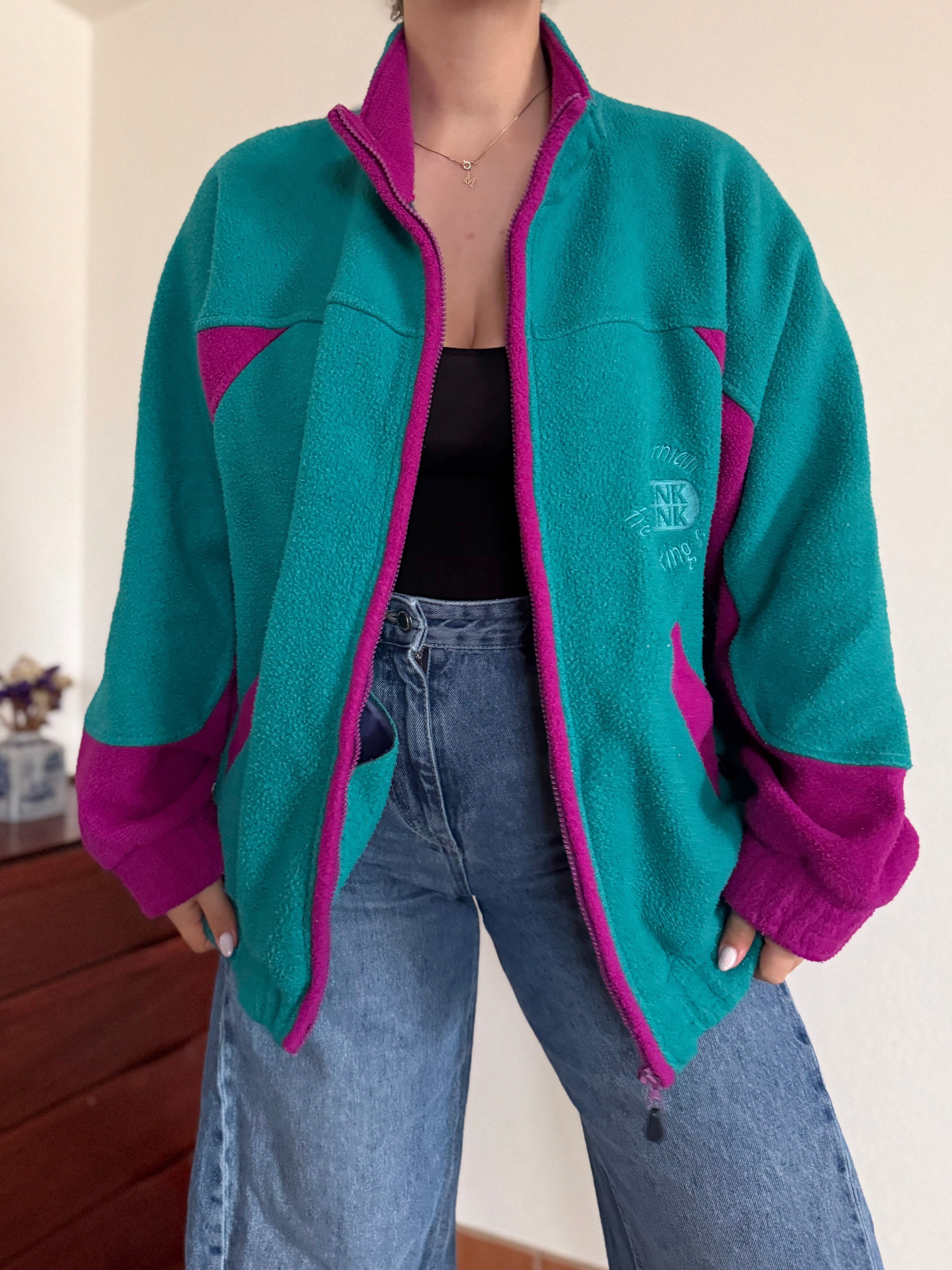 Vintage Crazy Fleece Full Zip Sweater