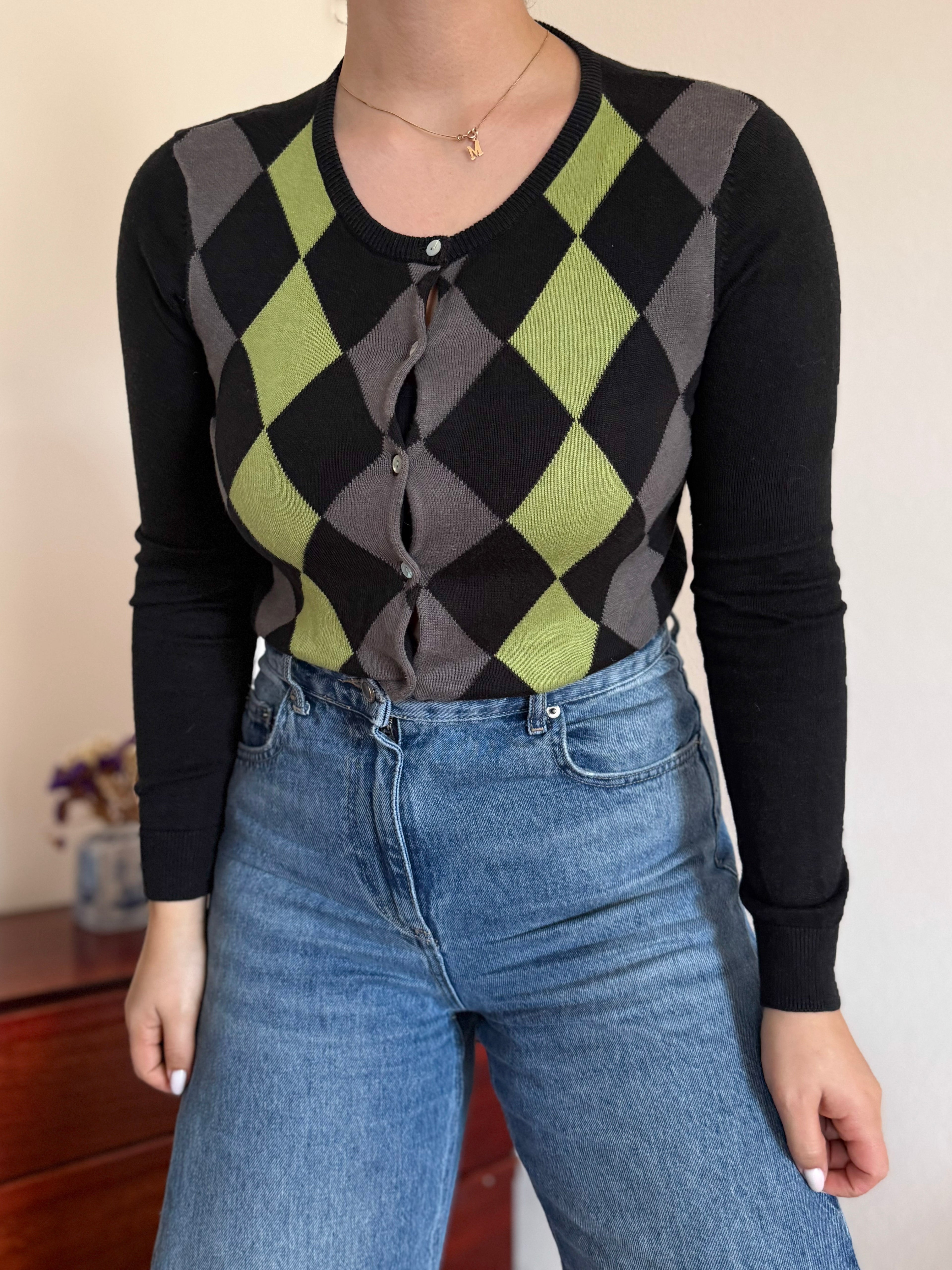 Ralph Lauren Cardigan 60% Cotton 40% Rayon