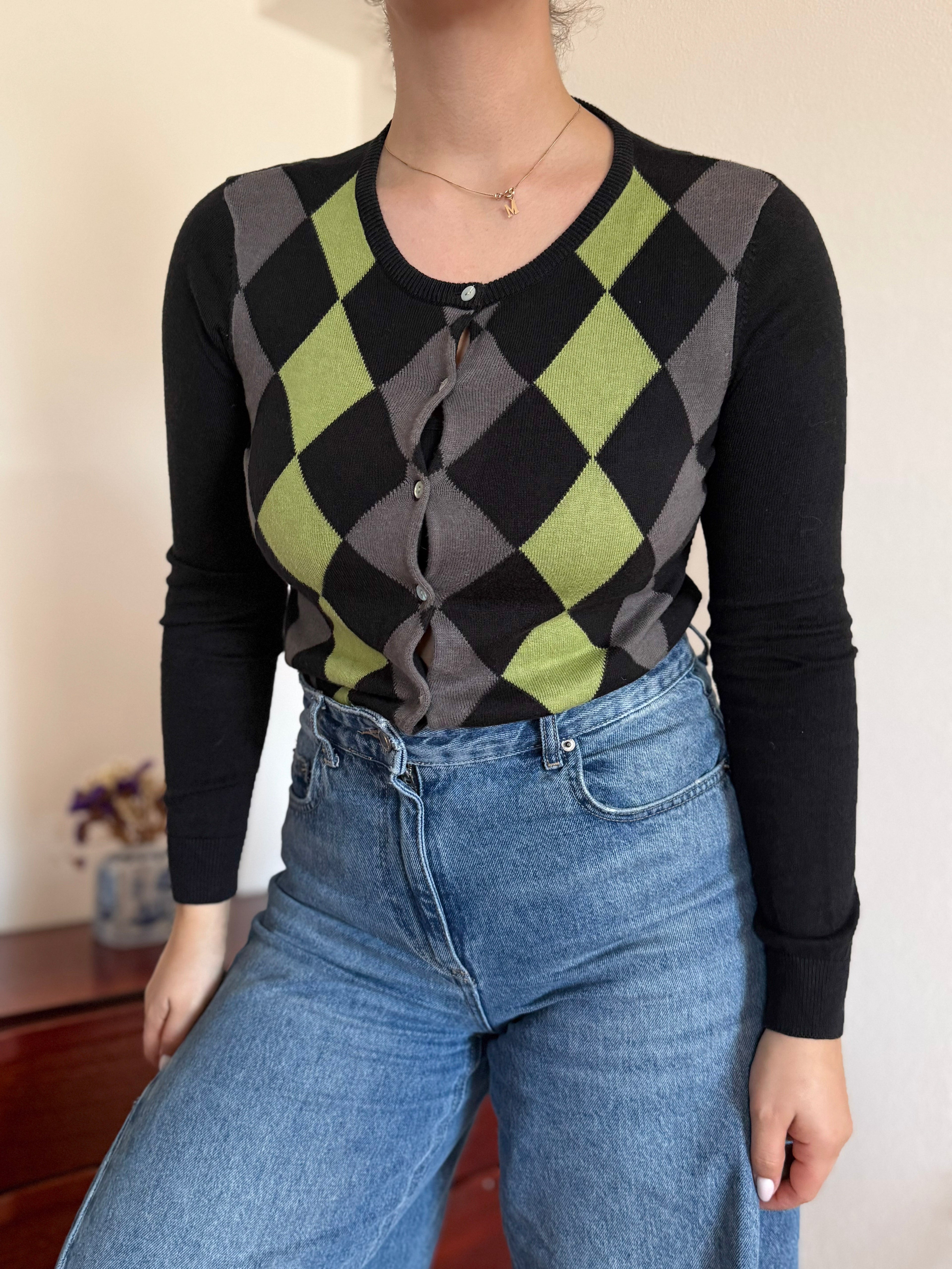 Ralph Lauren Cardigan 60% Cotton 40% Rayon