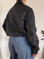 Vintage Bomber Leather Jacket