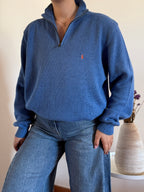 Ralph Lauren Cable Knit 1/4 Zip Sweater