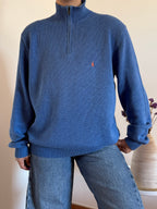 Ralph Lauren Cable Knit 1/4 Zip Sweater