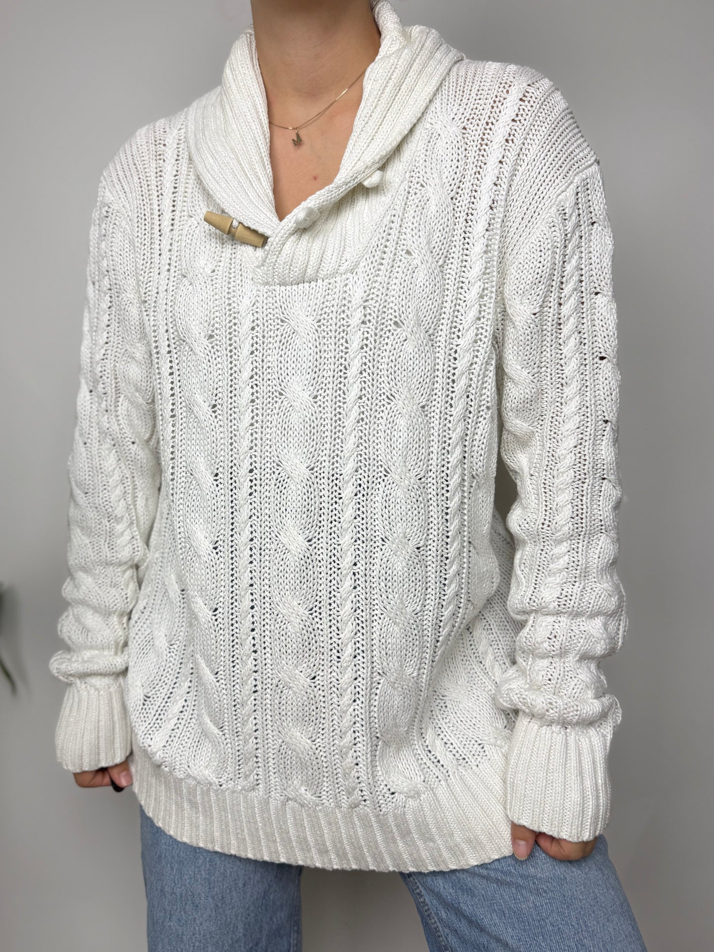 Camisola Cable Knit Ralph Lauren