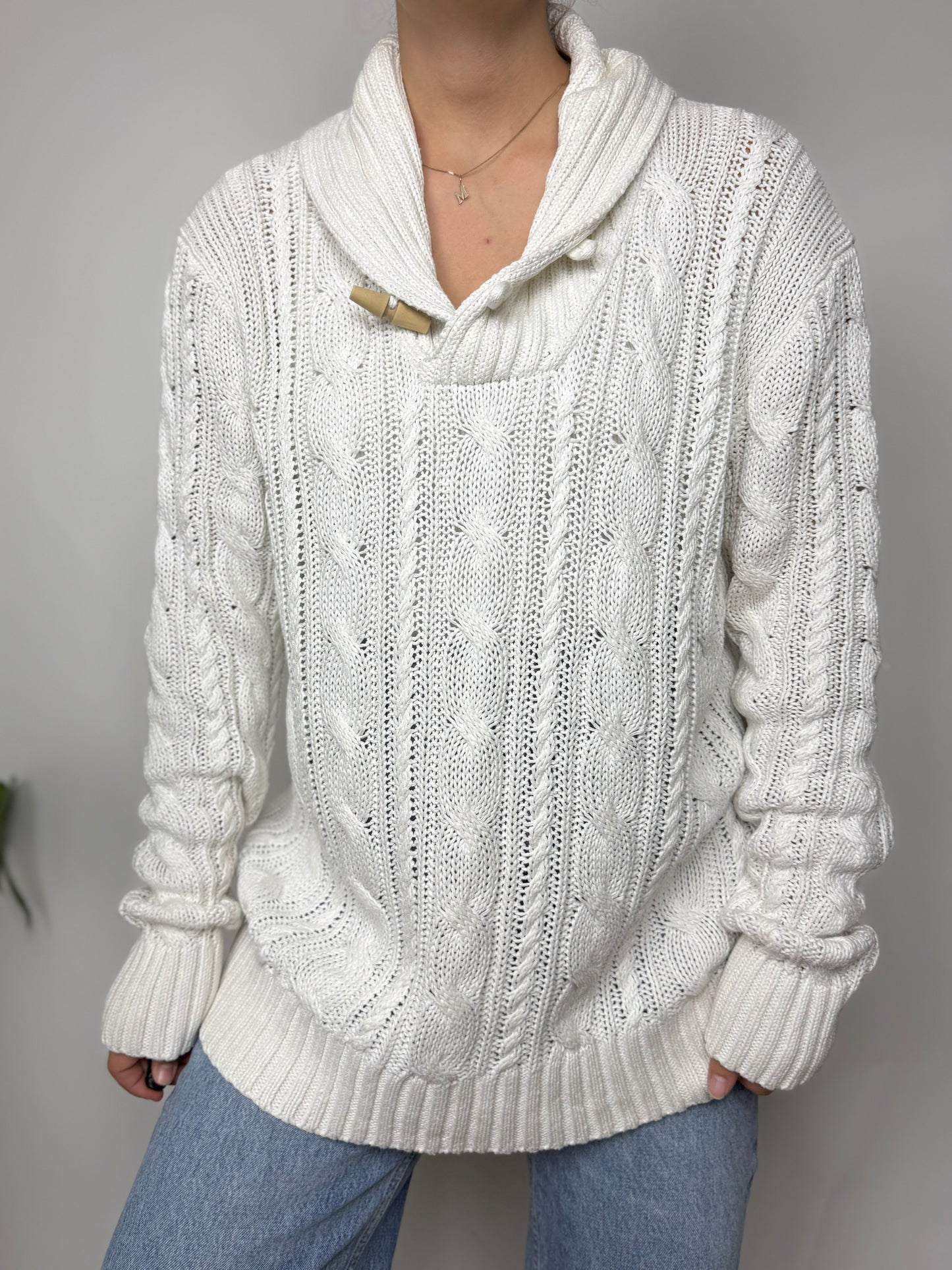 Camisola Cable Knit Ralph Lauren