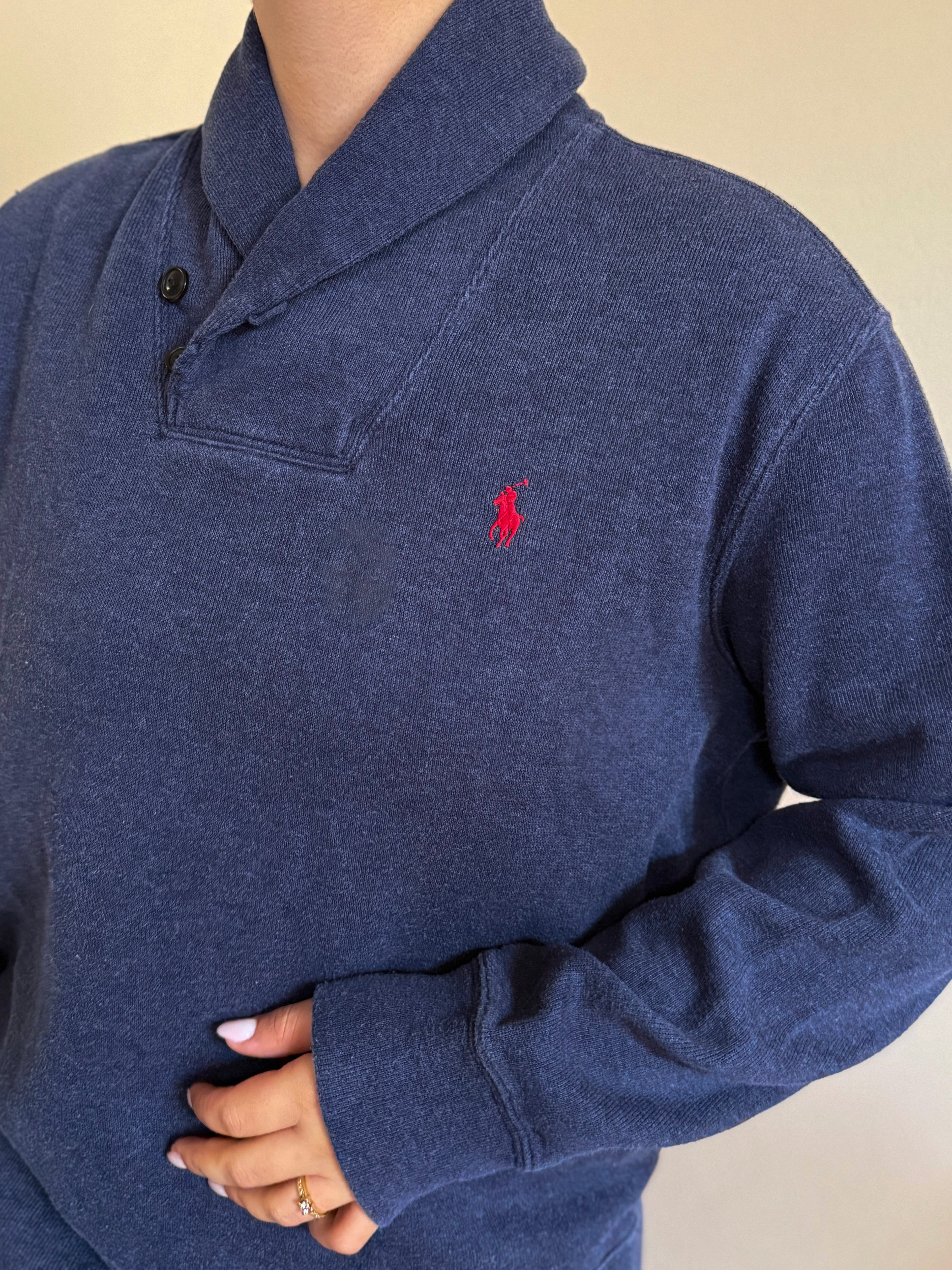 Polo Ralph Lauren V-Neck Sweater 100% Cotton