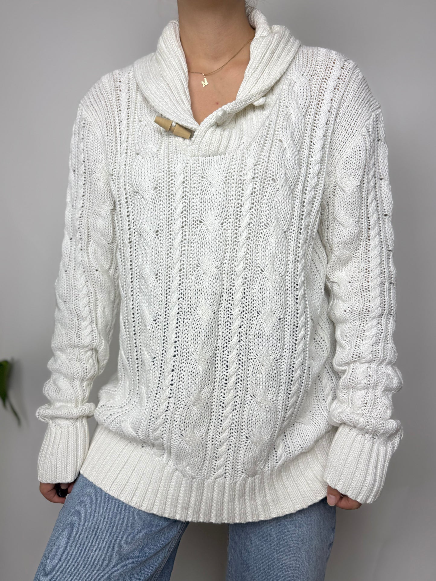 Camisola Cable Knit Ralph Lauren