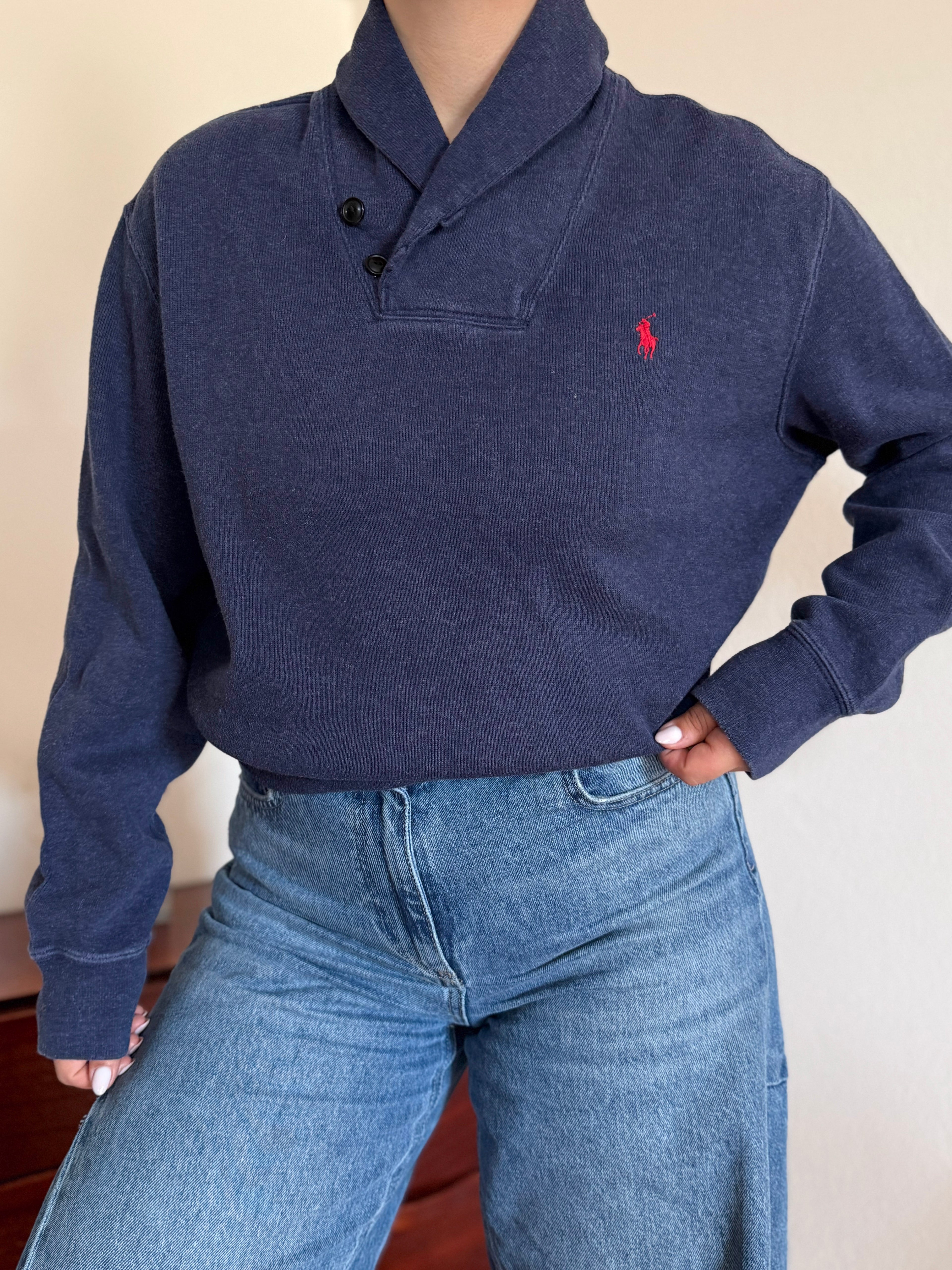 Polo Ralph Lauren V-Neck Sweater 100% Cotton