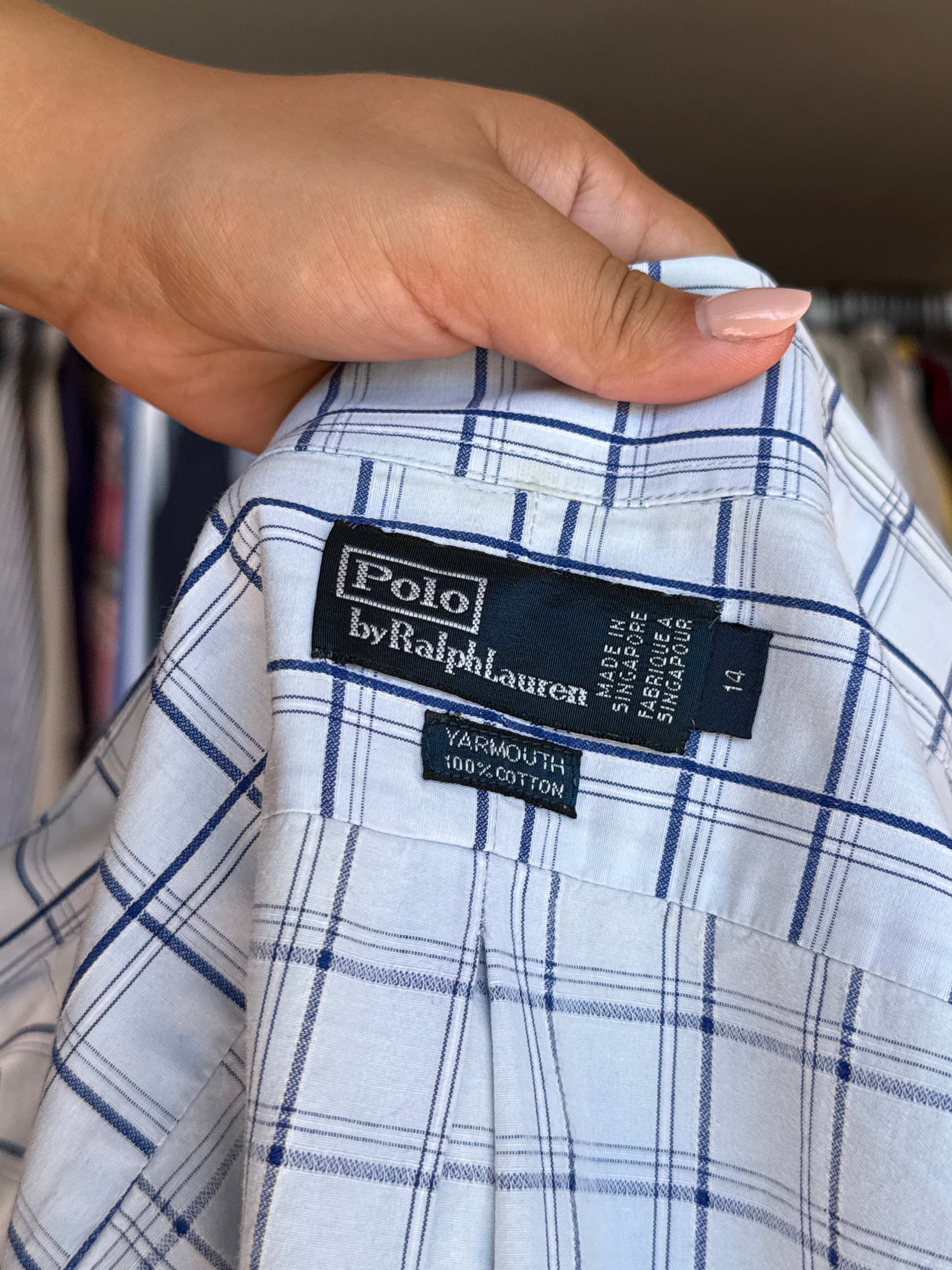Camisa Polo Ralph Lauren 100% Algodão - TamanhoL