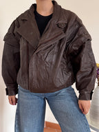 Vintage Biker Leather Jacket