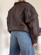 Vintage Biker Leather Jacket