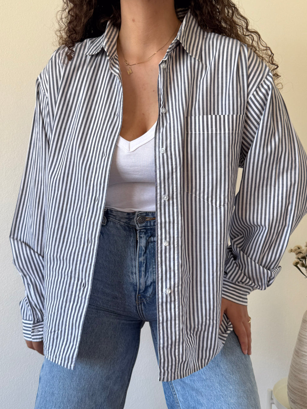 Camisa Vintage Striped