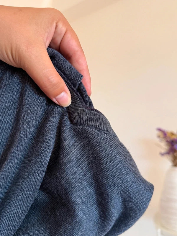 Lacoste V-Neck Knit Sweater 100% Wool