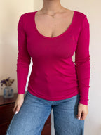 Ralph Lauren Round Neck Sweater 60% Cotton 40% Lyocell