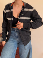 Lacoste Full Zip Knit Coat 50% Wool 10% Alpaca 40% Acrylic