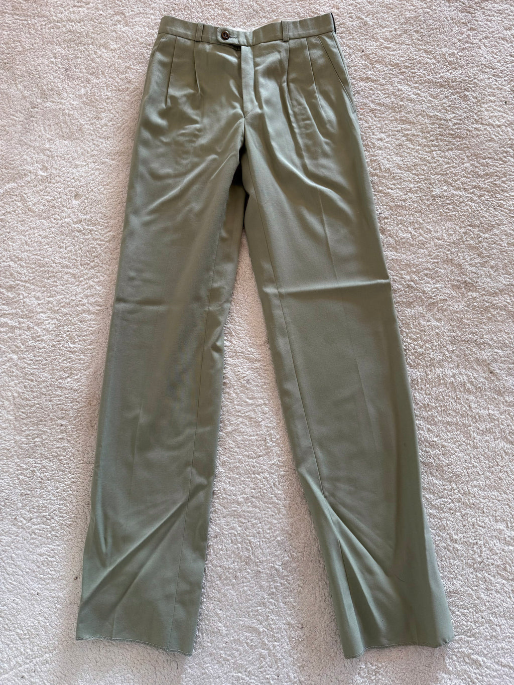 Calças Vintage Clássicas 45% Lã