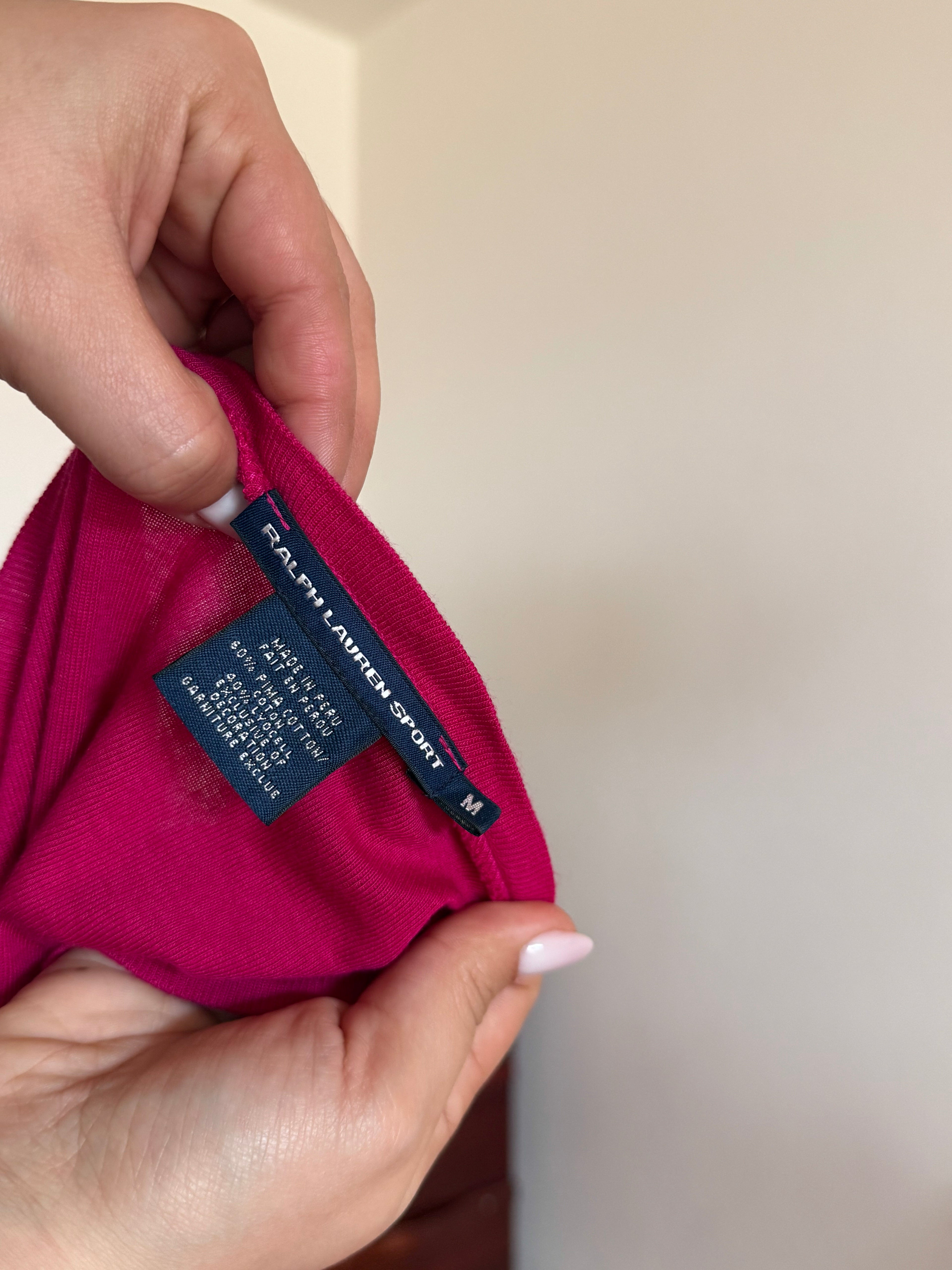 Ralph Lauren Round Neck Sweater 60% Cotton 40% Lyocell