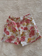 Calções Vintage em linho