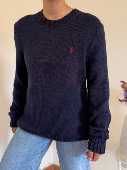 Ralph Lauren Round Neck Knit Sweater