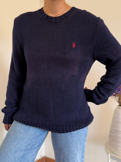 Ralph Lauren Round Neck Knit Sweater