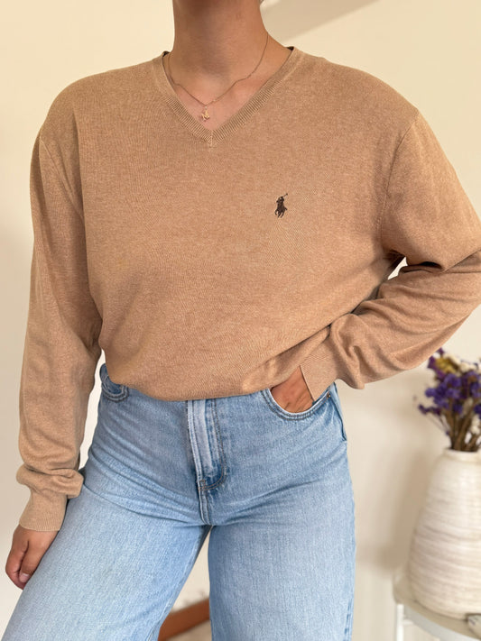 Ralph Lauren V-neck Knit Sweater