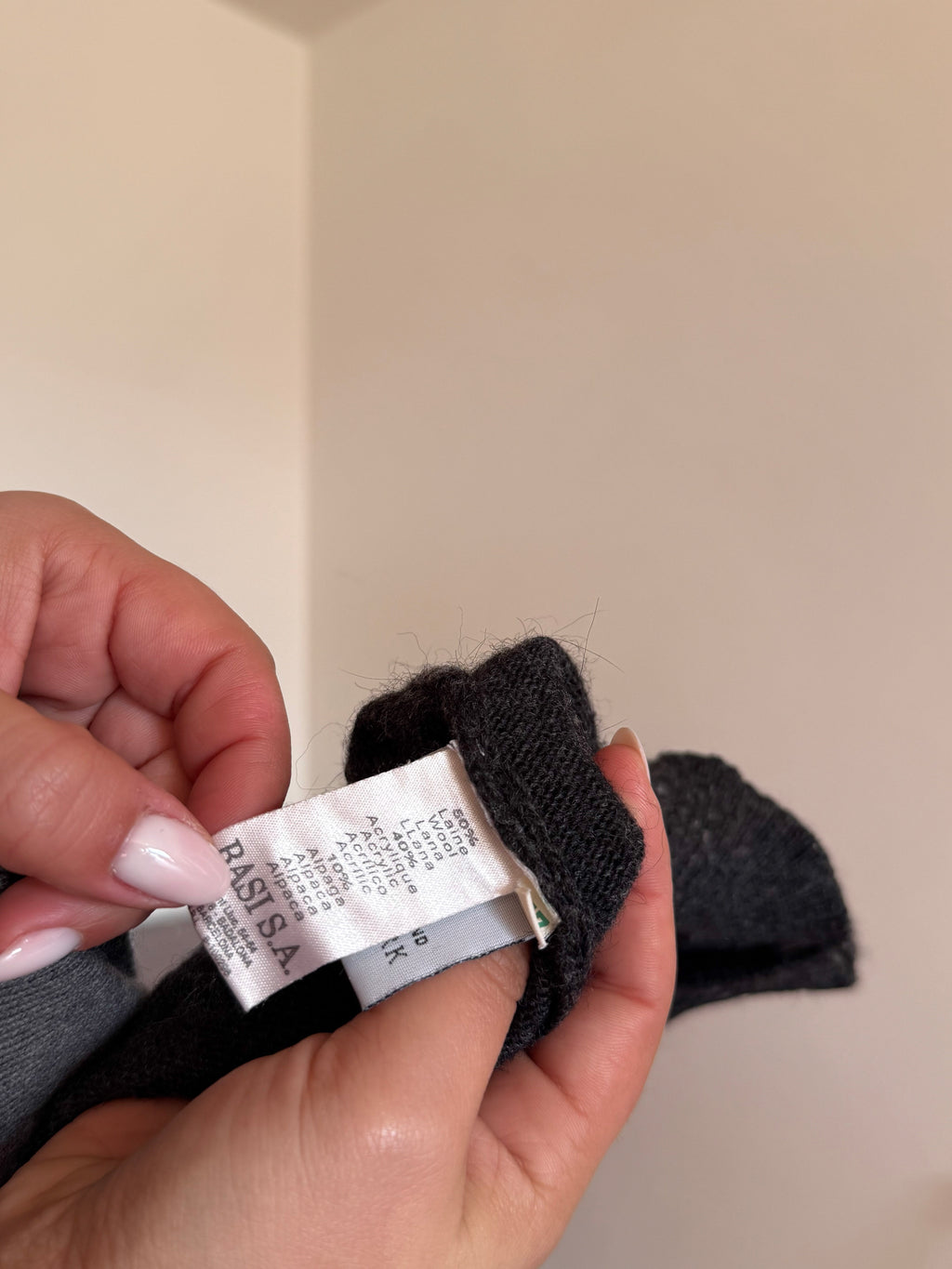 Lacoste Full Zip Knit Coat 50% Wool 10% Alpaca 40% Acrylic