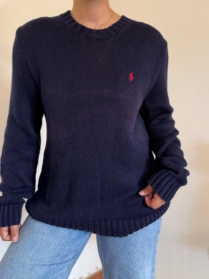 Ralph Lauren Round Neck Knit Sweater