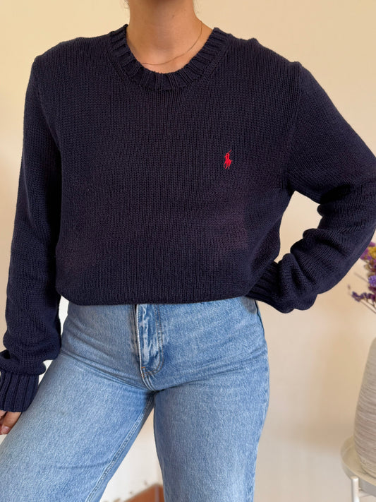 Ralph Lauren Round Neck Knit Sweater