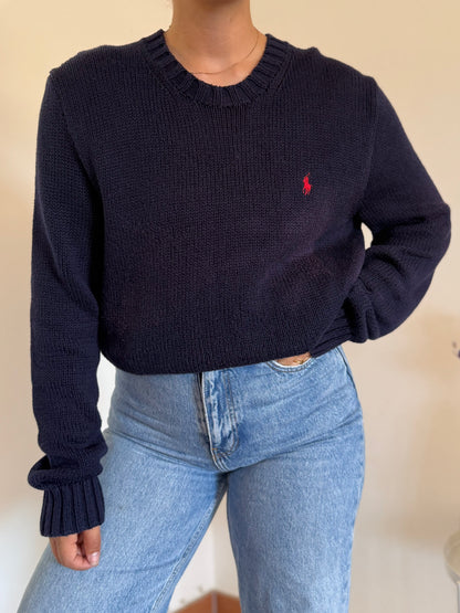 Ralph Lauren Round Neck Knit Sweater