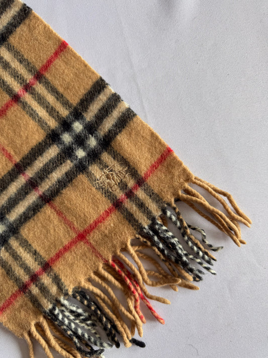 Burberry Scarf 90% Merino Wool 10% Cashmere