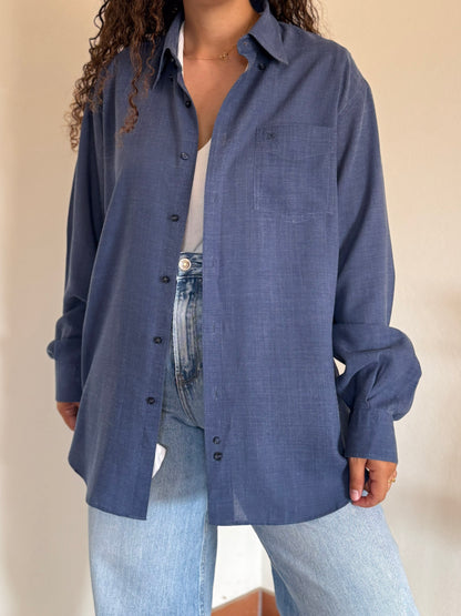 Camisa Burberry 40% linho