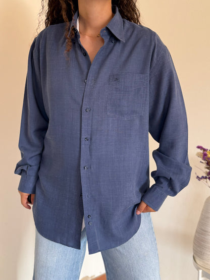 Camisa Burberry 40% linho