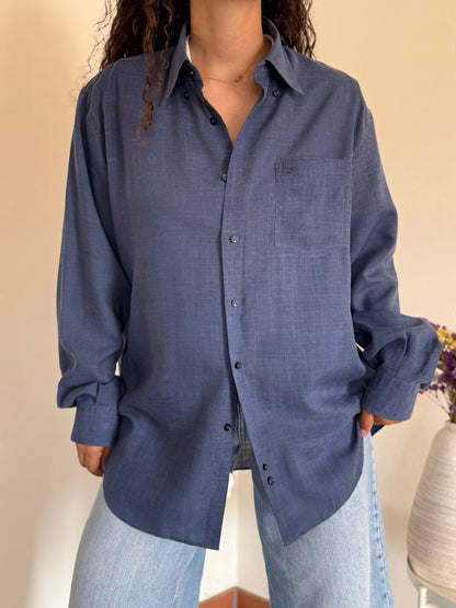Camisa Burberry 40% linho