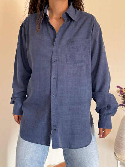 Camisa Burberry 40% linho