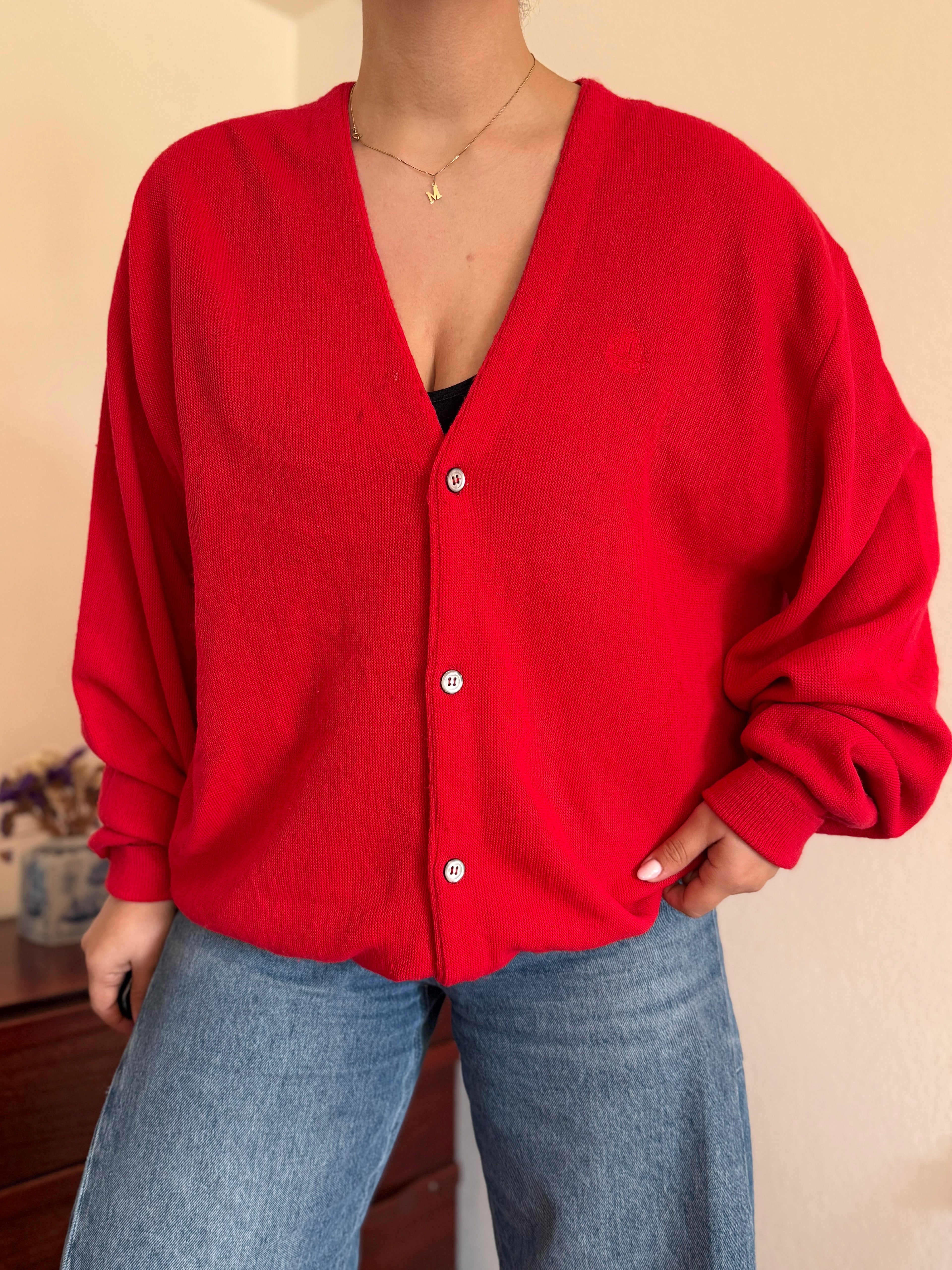 Cardigan Izod/Lacoste 100% Acrylic