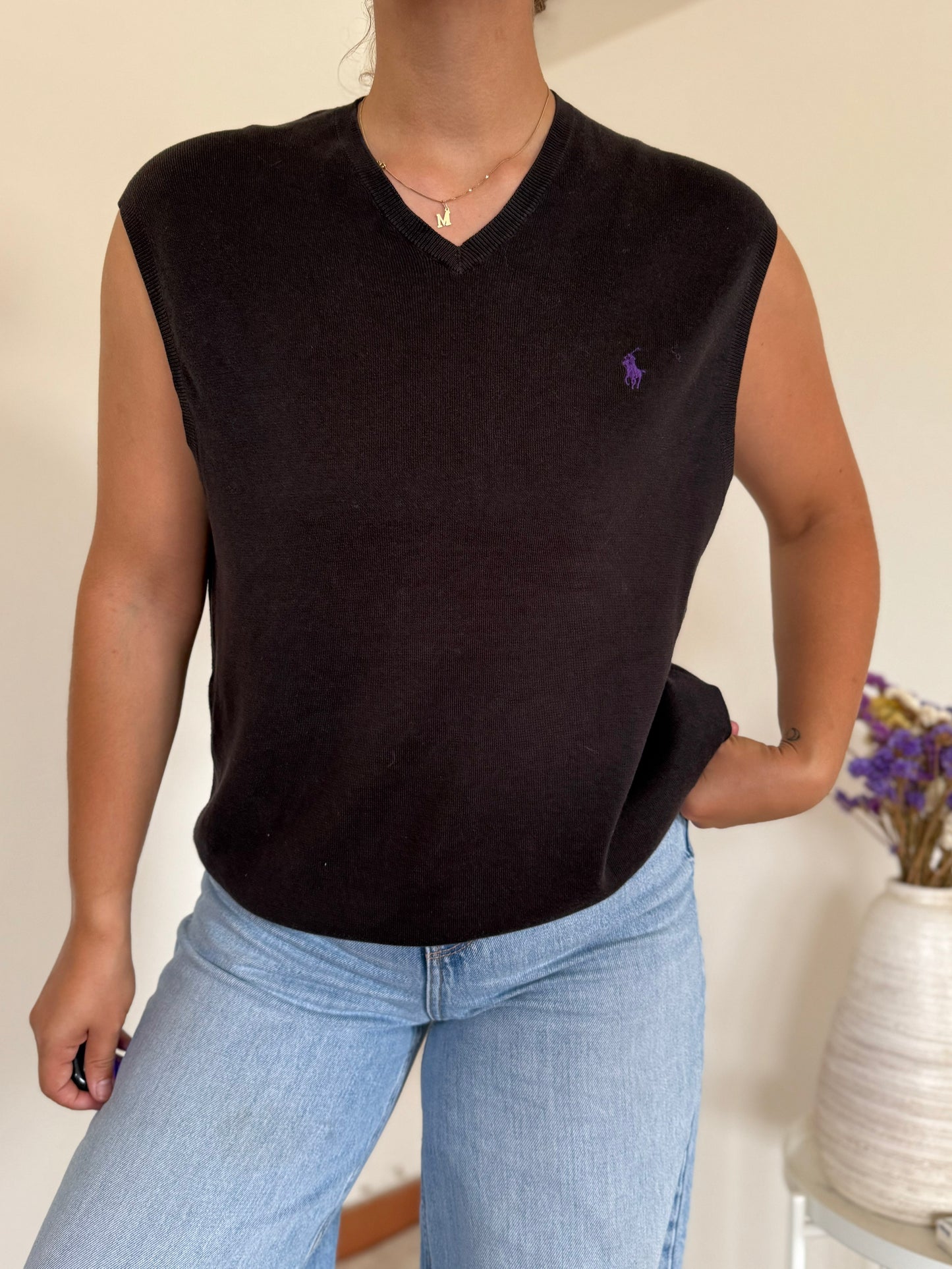Knit Sweater Vest Ralph Lauren