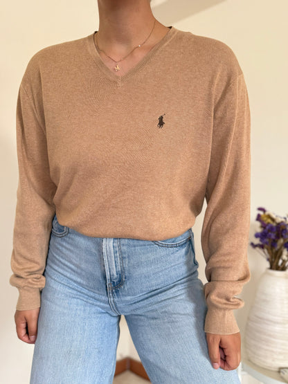 Ralph Lauren V-neck Knit Sweater