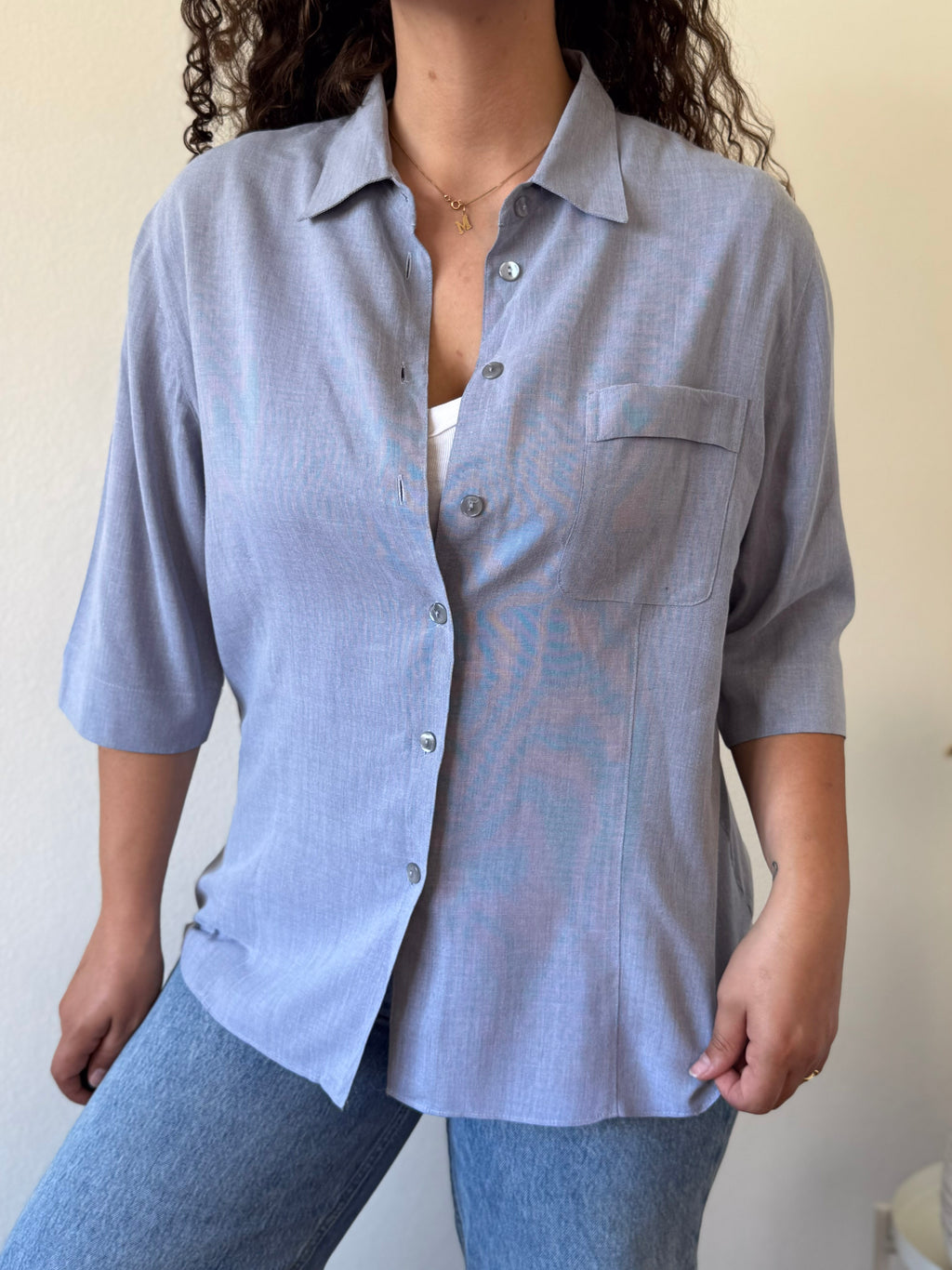 Camisa Vintage 75% Viscose