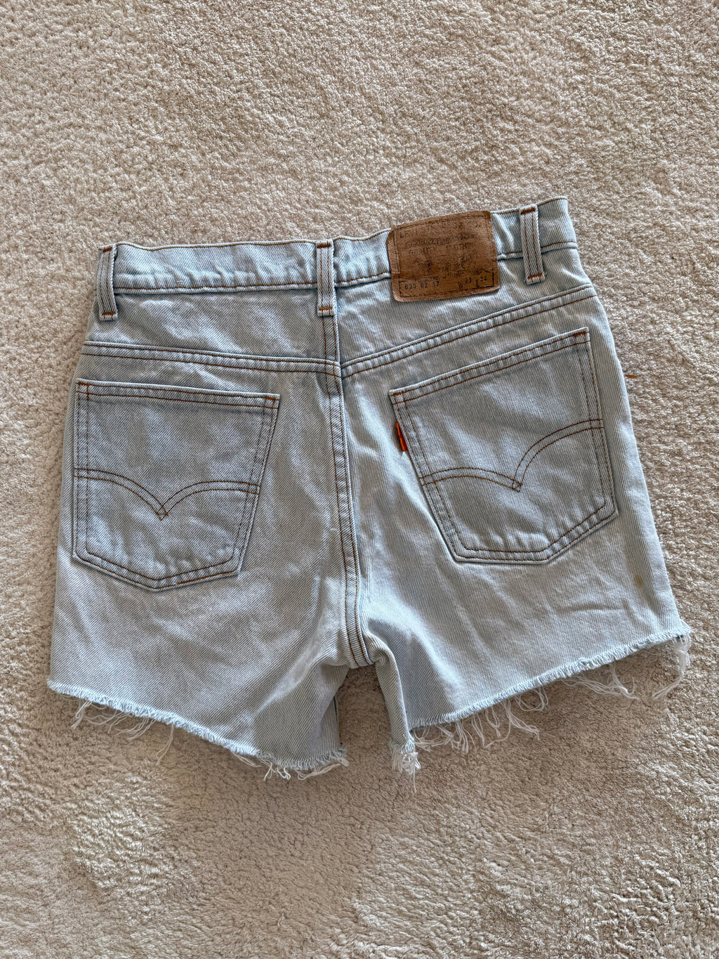 Calções Levis 630 Orange Tab